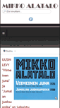 Mobile Screenshot of mikkoalatalo.net