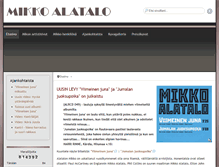 Tablet Screenshot of mikkoalatalo.net